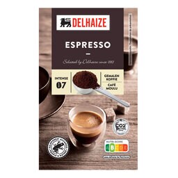 Delhaize | Koffie | Espresso 07 | Gemalen 