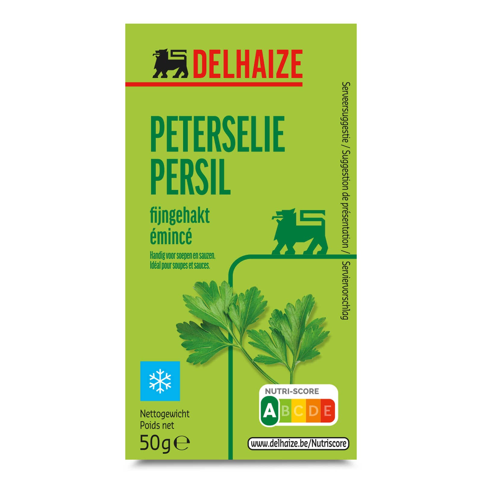Delhaize Fijngesneden peterselie