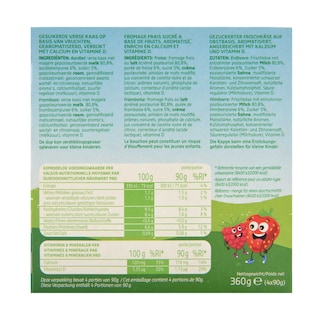 Delhaize | Verse kaas | Aardbei-framboos 