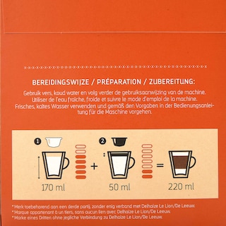 Delhaize | Café | Latte Macchiato Cara | Dolce Gusto 