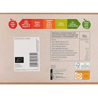 Delhaize | Bio | Appels | Jonagold | Verpakt | Bio 