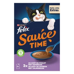 Felix | Snacks Chat | Sauce | Poulet & Saumon 