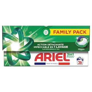 Ariel | 3in1 | Pods | Original | Family Pack 26 st