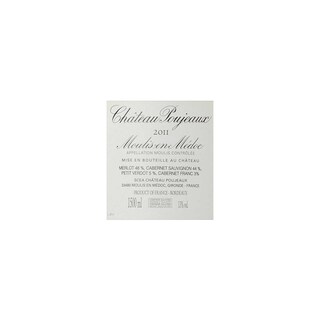 France - Frankrijk | Bordeaux - Moulis | Château Poujeaux 2011 