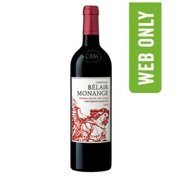 Chateau Belair Monange | Saint-Émilion 1er Grand Cru Classé | 2018 75 cl