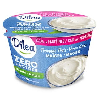 Dilea | Fromage frais | Maigre | Sans lactose 