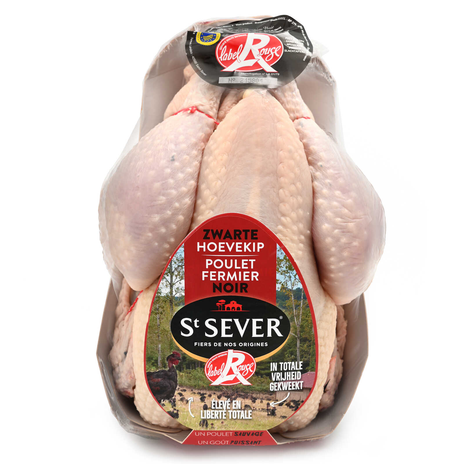 St Sever Hoevekip | Zwart | Label Rouge