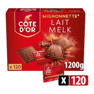 Côte d'Or | Mignonnettes | Pralines | Melkchocolade | 120 St. 