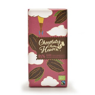 Chocolates From Heaven | Chocolat | Noir | 85% | Bio | Fairtrade 100 gr
