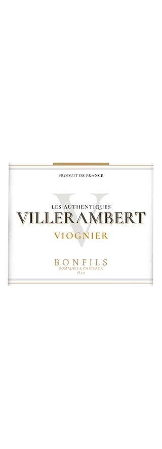Domaines Bonfils | Villembert Viognier | 2024 | Blanc 75 cl
