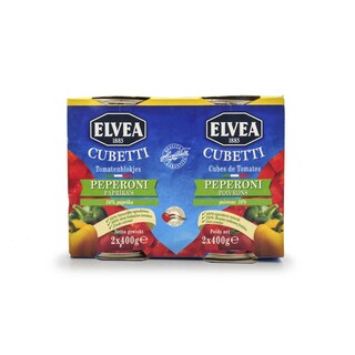 Elvea | Cubetti | Cubes de tomates | Poivrons 