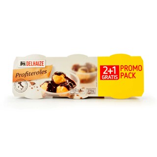 Delhaize | Profiteroles | 2+1 gratis 