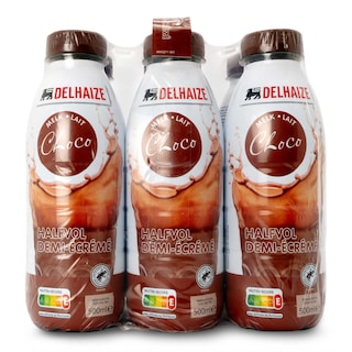 Delhaize | Lait | Demi-écrémé | Choco 