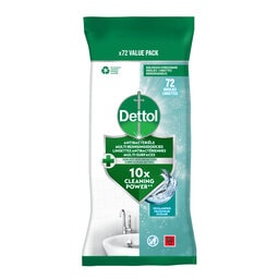 Dettol | Lingettes Multi-Surfaces | Ocean | 72st 