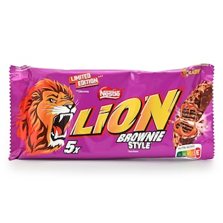 Lion | Chocoladereep | Brownie 