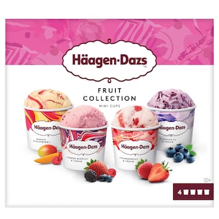 Häagen-Dazs | Assortiment de glaces | Fruits 