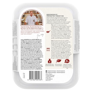 De Vegetarische Slager | Crispy chic| Burger | Vegan 