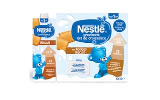 Nestlé | Lait de croissance | Liquide | Biscuit | 1 