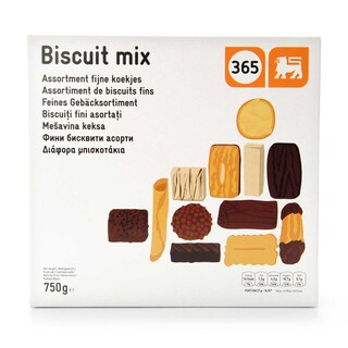 365 | Delhaize | Koekjes | Fijne | Assortiment 