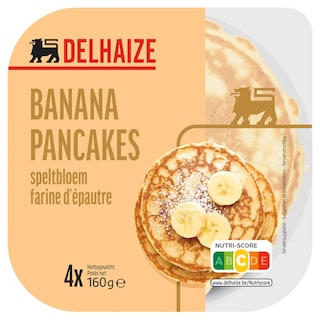 Delhaize | Pancakes | Banane | Epeautre 