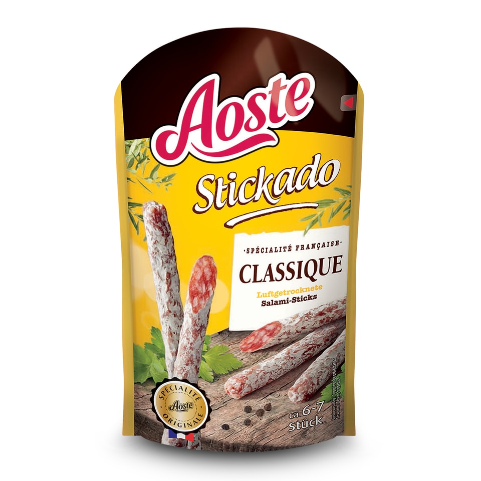 Aoste Mini-Salamis|Droge puur varkensvl.|Classique