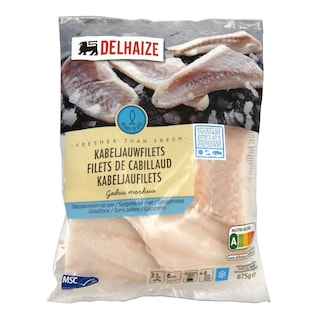 Filet de cabillaud-msc | surgelé en mer
