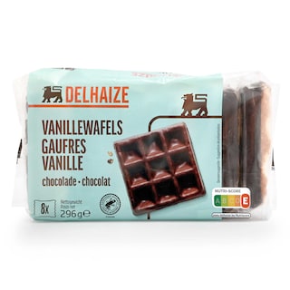 Delhaize | Wafels | Vanille-Chocolade 