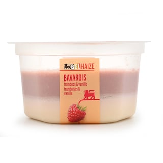 Delhaize | Bavarois | Framboos-Vanille 110 gr