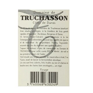 France - Frankrijk | Côtes de Duras | Domaine de Truchasson 2018 