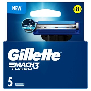 Gillette | Mach3 | Turbo | Mesjes | 5St 