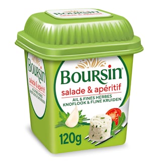 Boursin | Salade & Apéritif | Ail & Fines herbes 