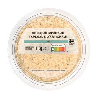Delhaize | Tapenade | Artisjok | Zonder gluten | Zonder lactose 110 gr