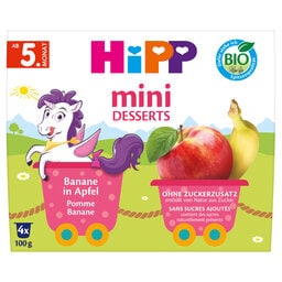 Hipp | Panade | Pomme Banane | 4M | Bio 