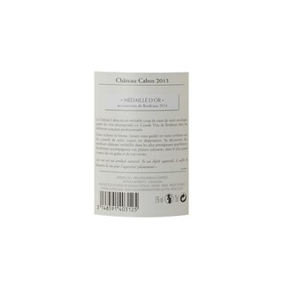 FR BORDEAUX BORDEAUX AC | Château Cabos 2013 