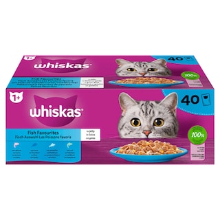 Whiskas | Aliment chat | Gelée | Mix poisson 
