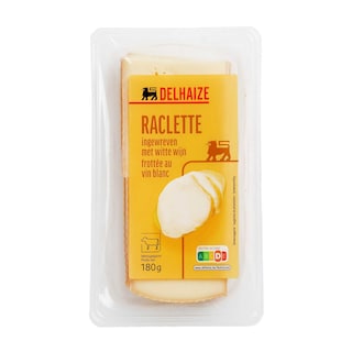 Delhaize | Fromage | Raclette | Vin blanc 180 gr