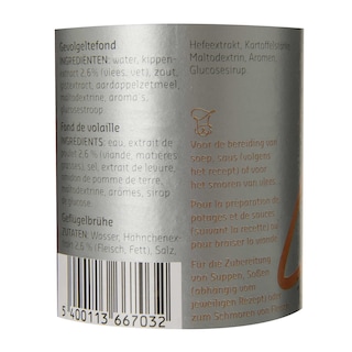 Delhaize | Fond | Gevogelte 19 cl