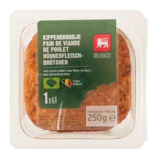 Delhaize | Gevogeltebrood | Fijne kruiden 
