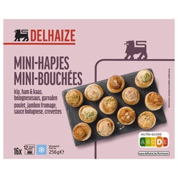 Delhaize | Mini hapjes | 16st 256 gr