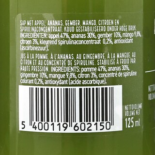 Delhaize | Shot | Green ginger 12,5 cl