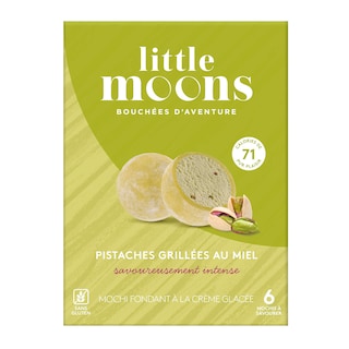 Little Moons | Mochi | Pistache | Miel 6 x 32 gr