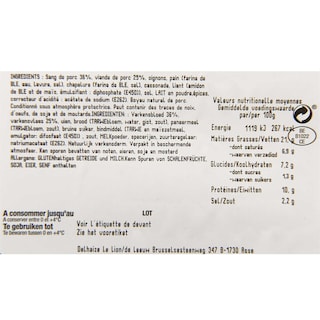 Delhaize | Pensen | Zwart | Varken 