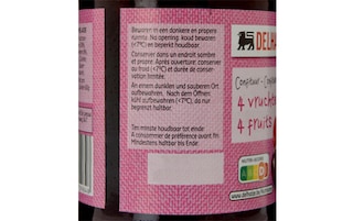 Delhaize | Confiture | 4Fruits | Ex 450 gr