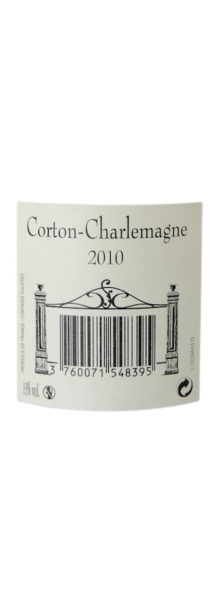 Bernard Lagarrigue | Corton-Charlemagne Grand Cru | 2010 