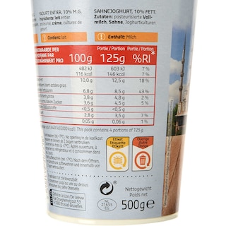 Delhaize | Yaourt | Turque | 10% m.g. 
