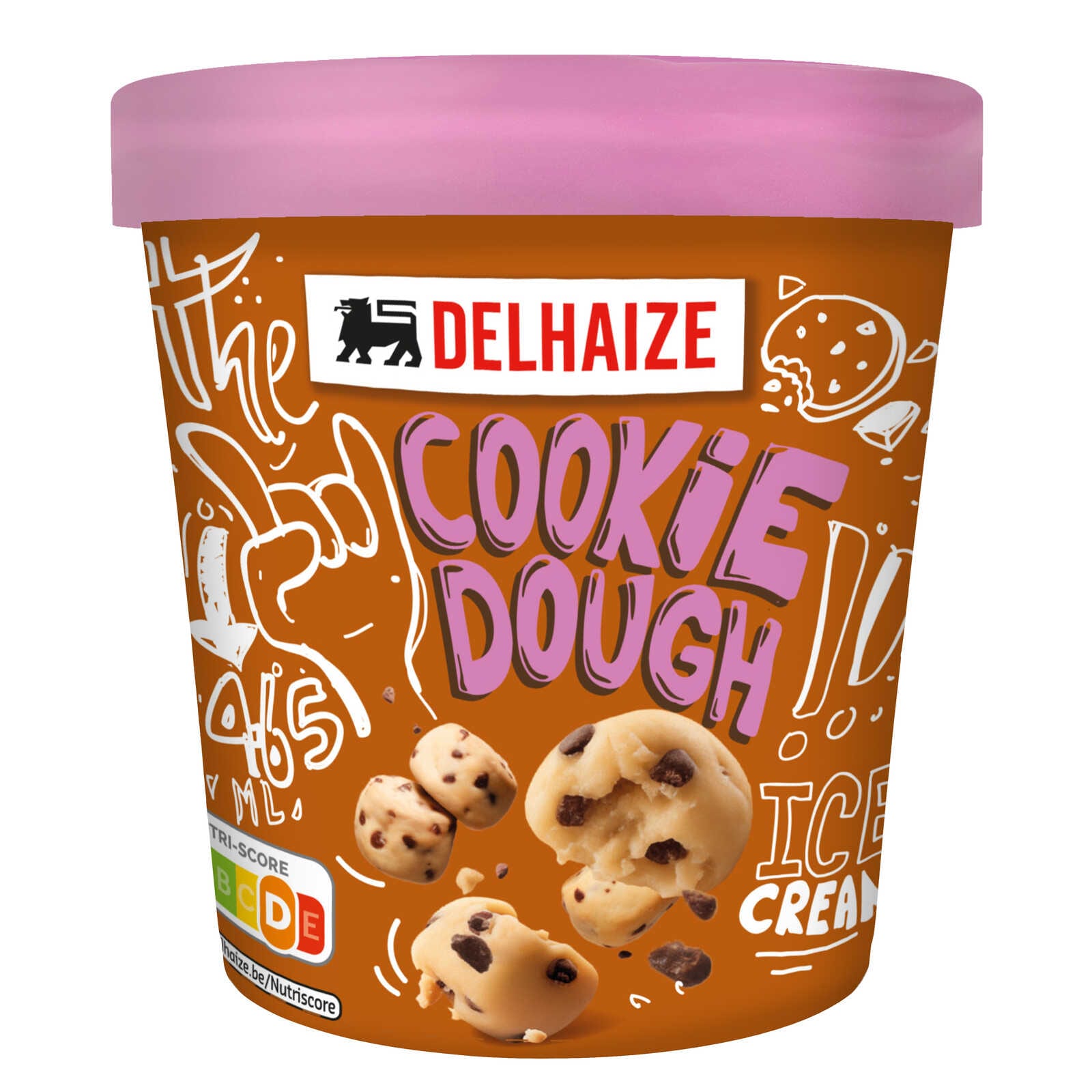 Delhaize Roomijs | Cookie dough