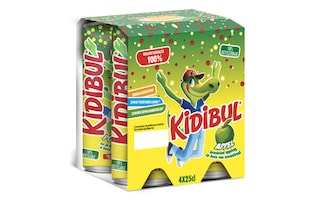 Kidibul | 4x25cl | Jus | Pomme | Pétillant 