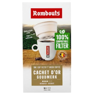 Rombouts | Filters | Goudmerk | 70 gr