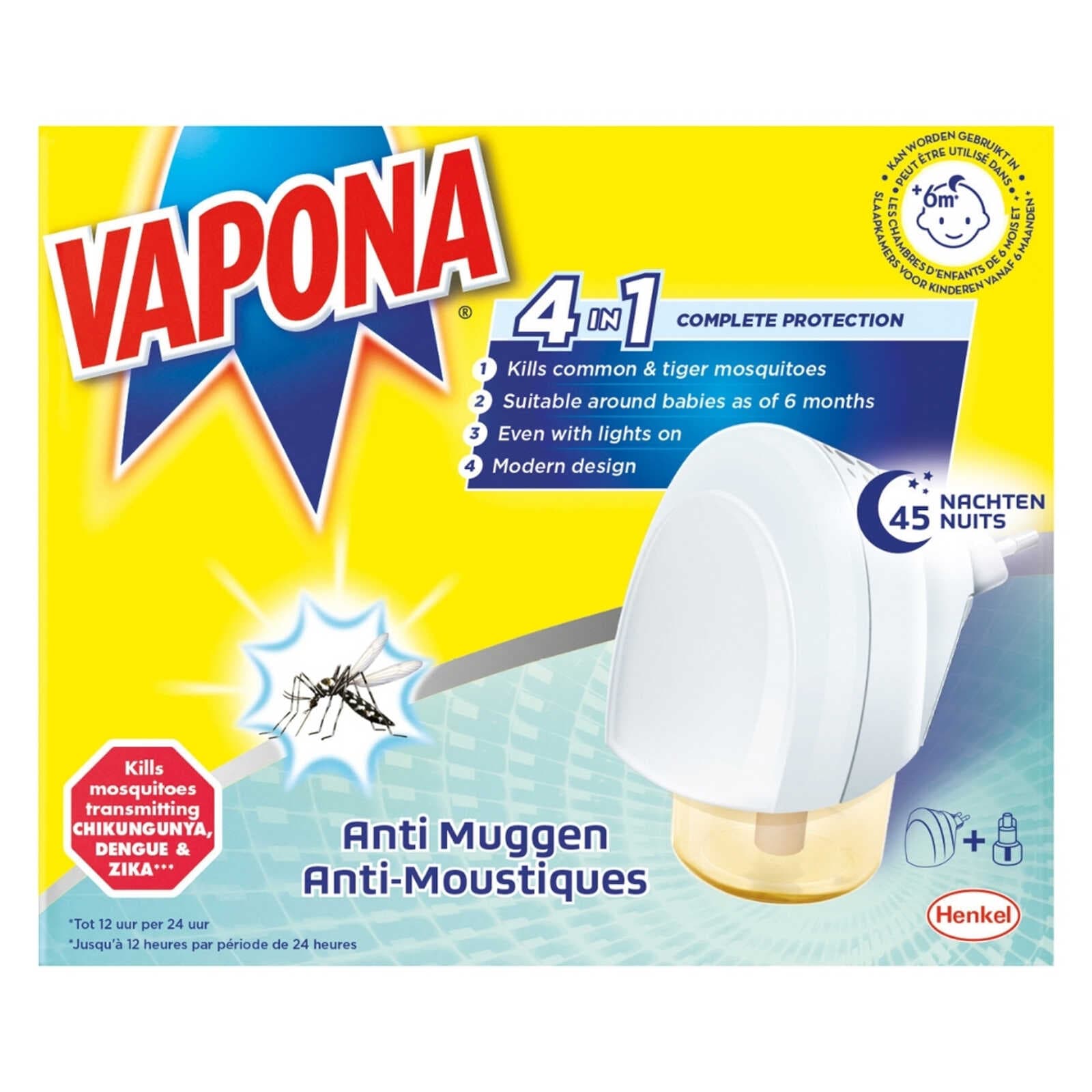 Vapona Anti Mug | Apparaat | 45 Nachten