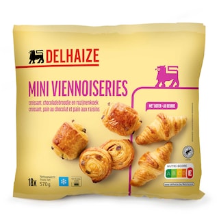 Delhaize | 18 | Mini viennoiseries 